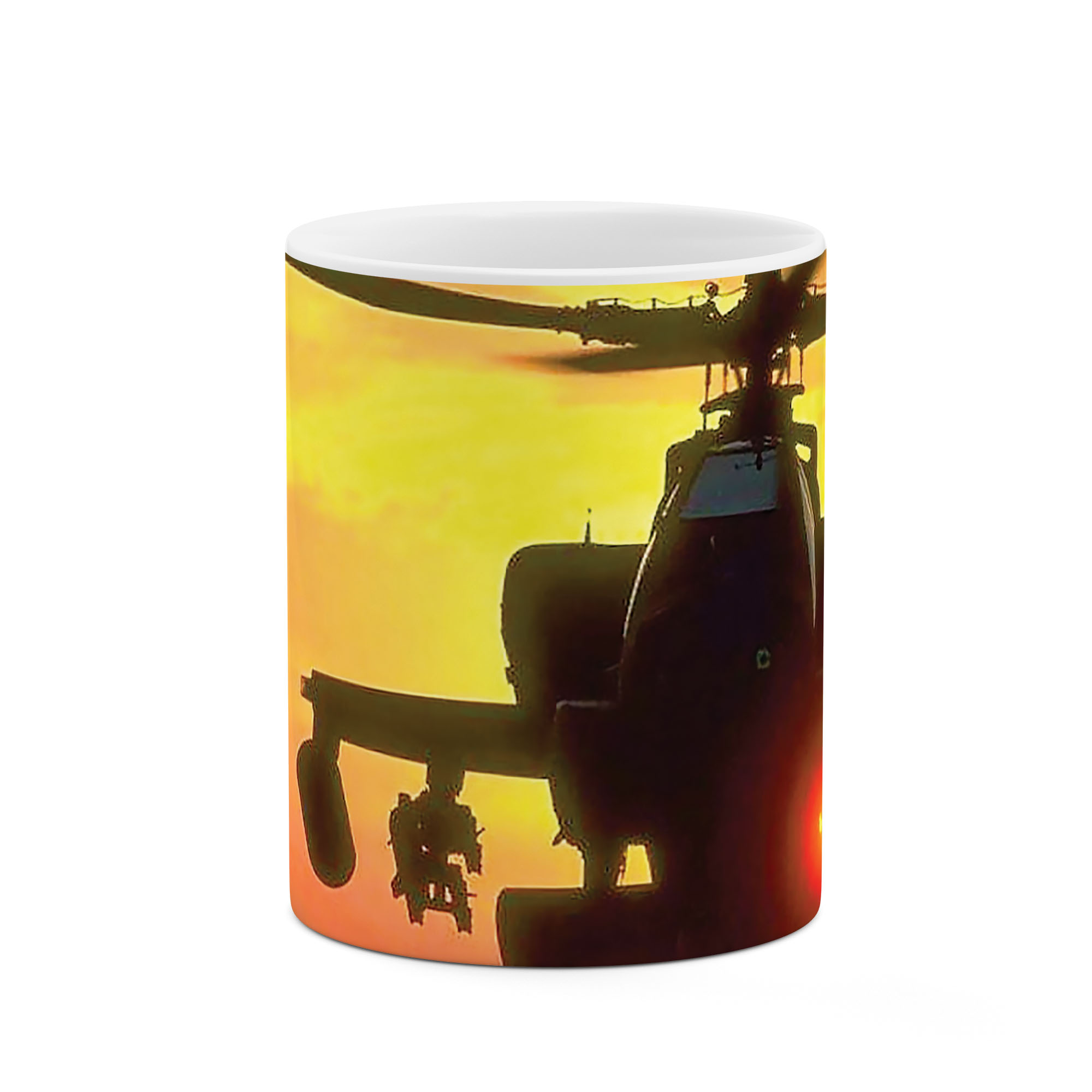 ماگ طرح هلی کوپتر مدل mug03658