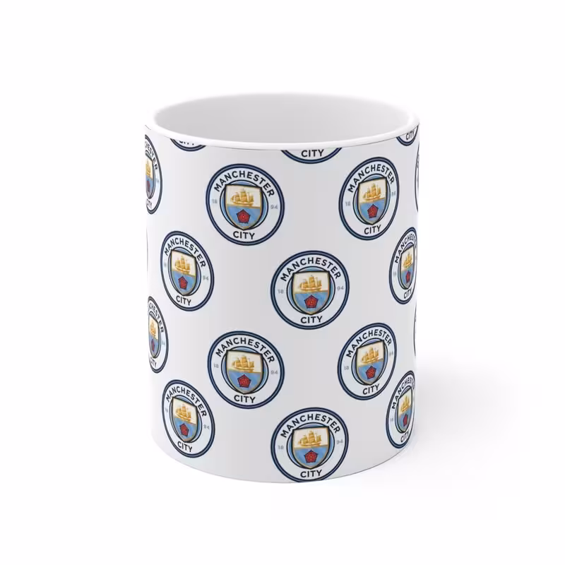 ماگ طرح طرفداران تیم منچسترسیتی Manchester City مدل NM1551
