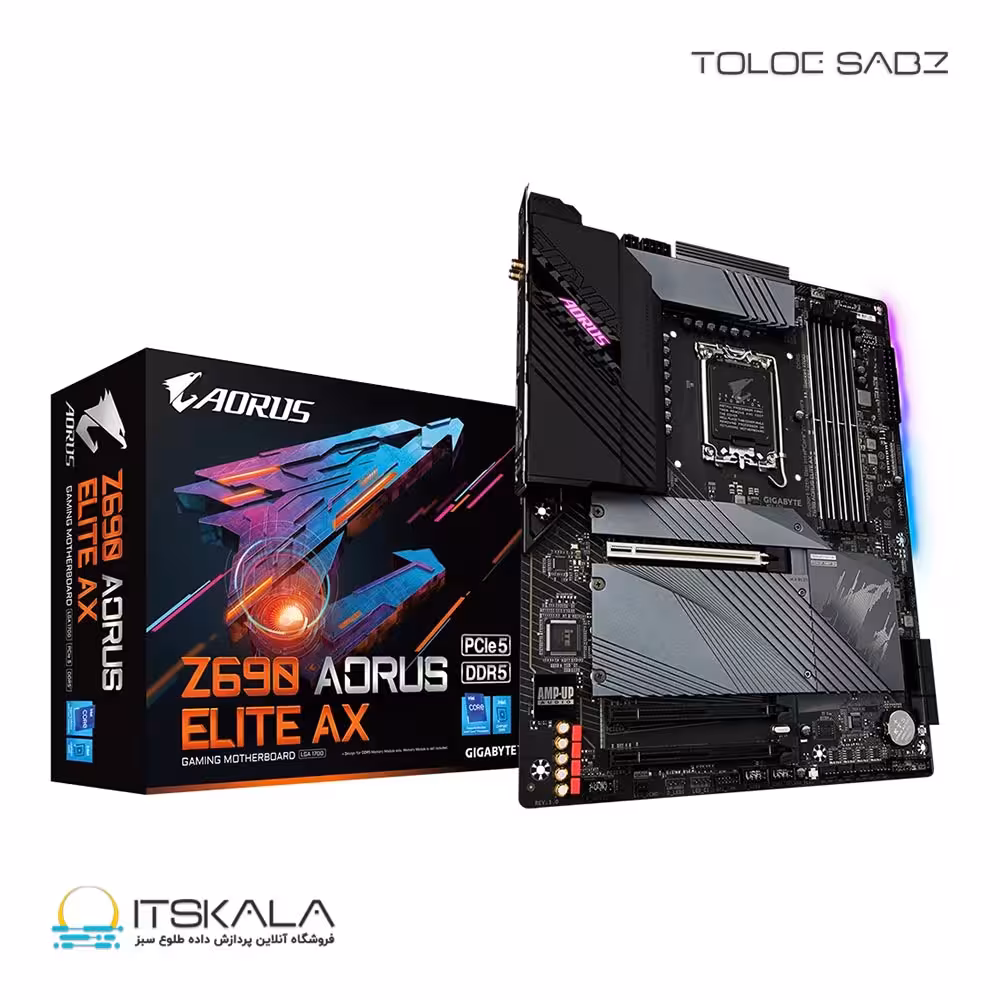 قیمت و خرید مادربرد گیگابایت GIGABYTE Z690 AORUS ELITE AX | ITSKALA