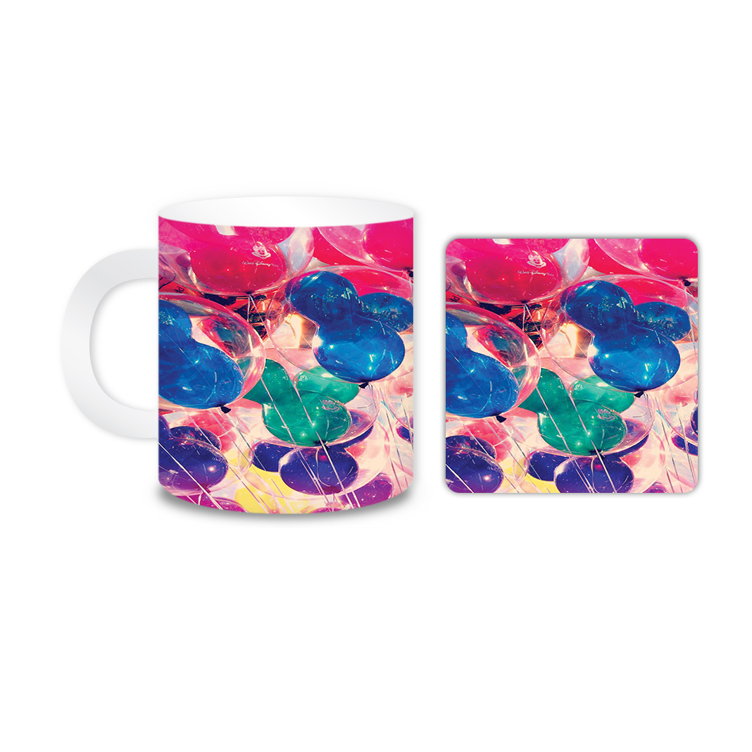 ماگ مدل بادکنک کد 1615 به همراه زیر لیوانی