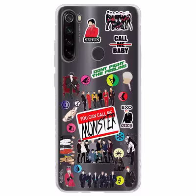کاور طرح EXO مناسب برای گوشی موبایل شیائومی Redmi Note 8 