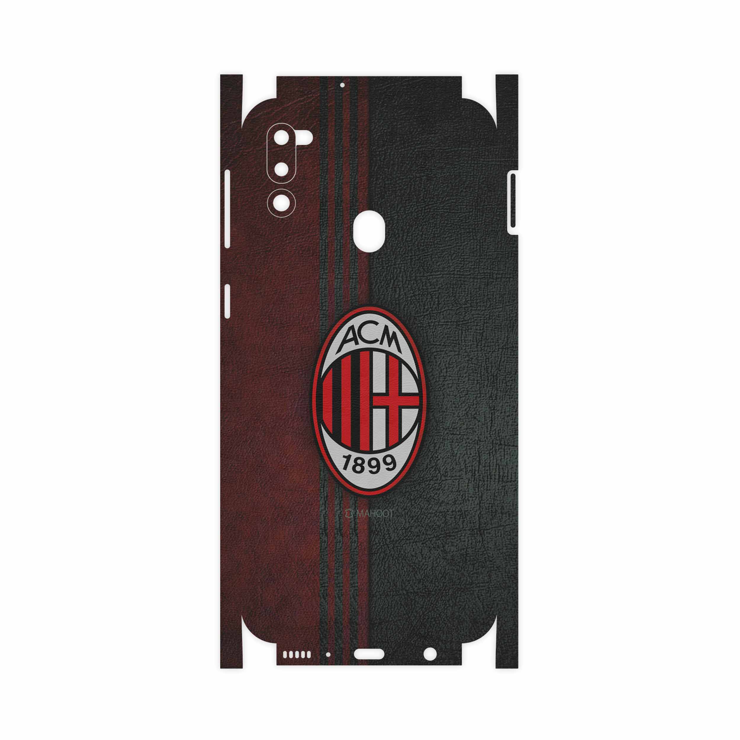 برچسب پوششی ماهوت مدل AC-Milan-FullSkin مناسب برای گوشی موبایل سامسونگ Galaxy M21 (2021) Edition