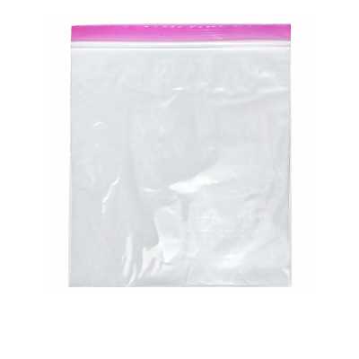 کیسه زیپ دار پامچال مدل دو زیپ کد 15x20 20x30 بسته 70 عددی