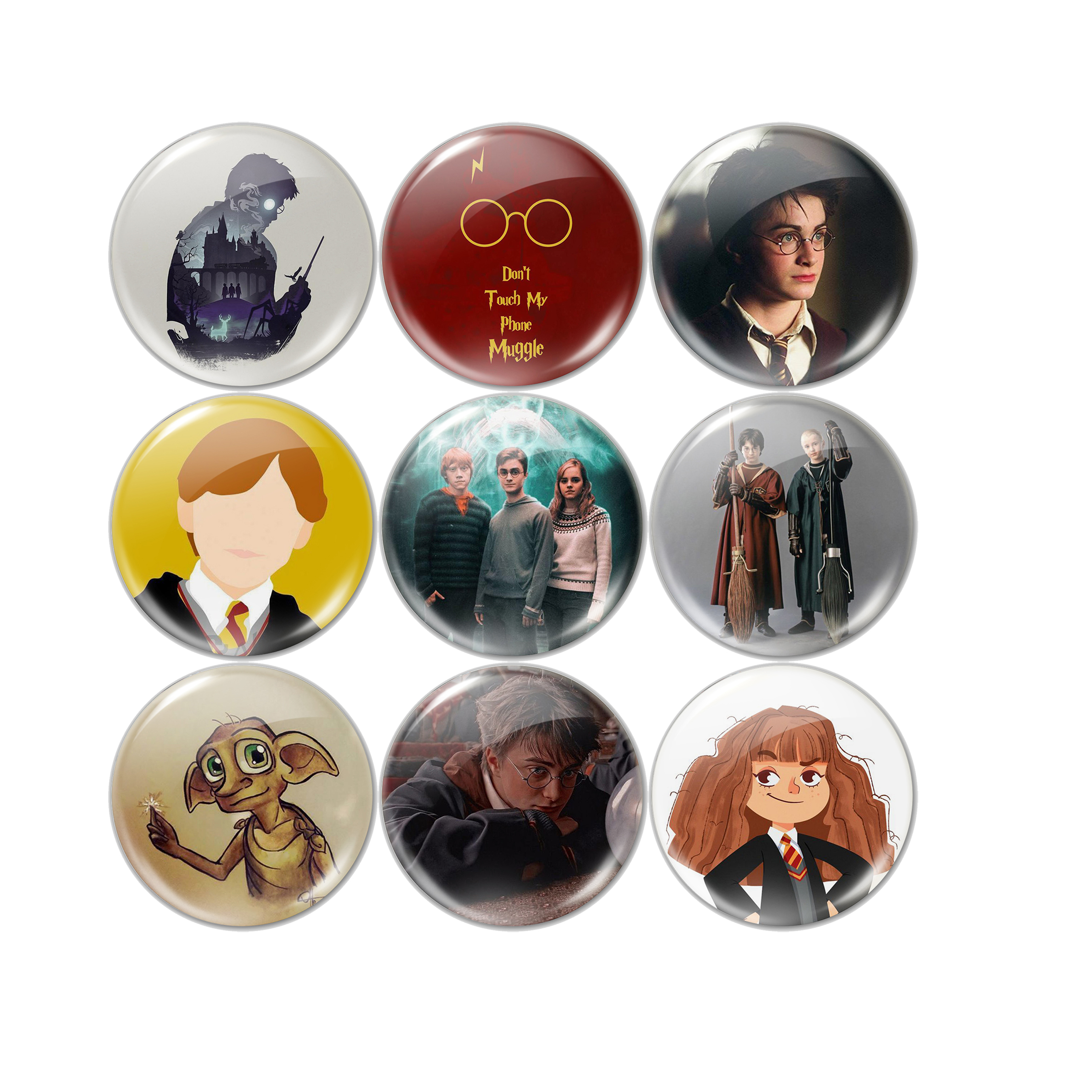 پیکسل الوپیکسل طرح هری پاتر کد 1154 مجموعه 9 عددی