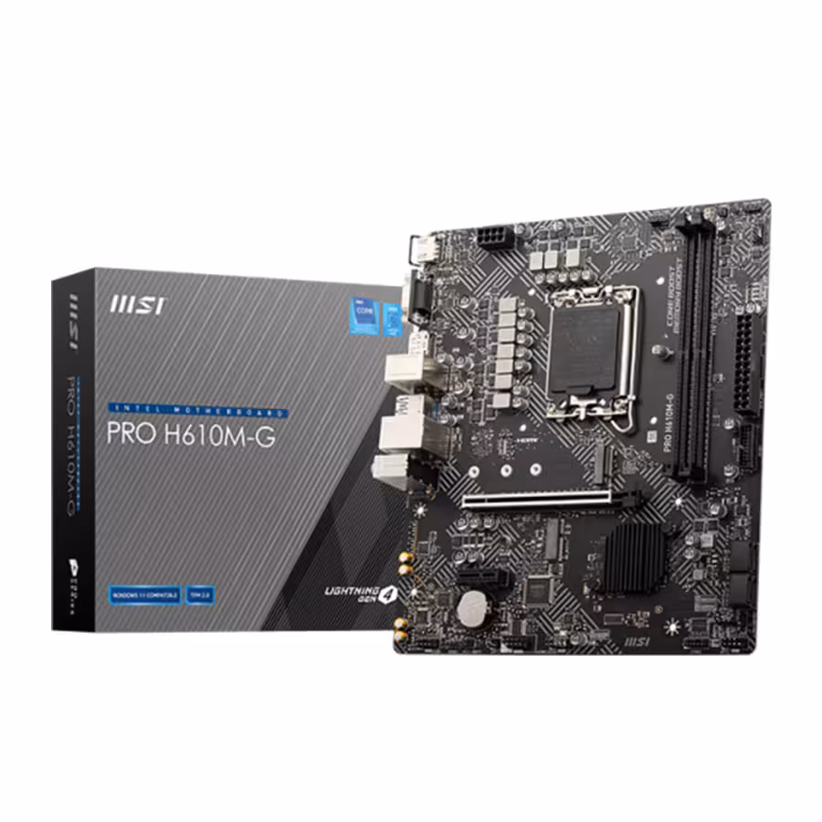 مادربرد ام اس آی مدل PRO H610M-G WIFI DDR5