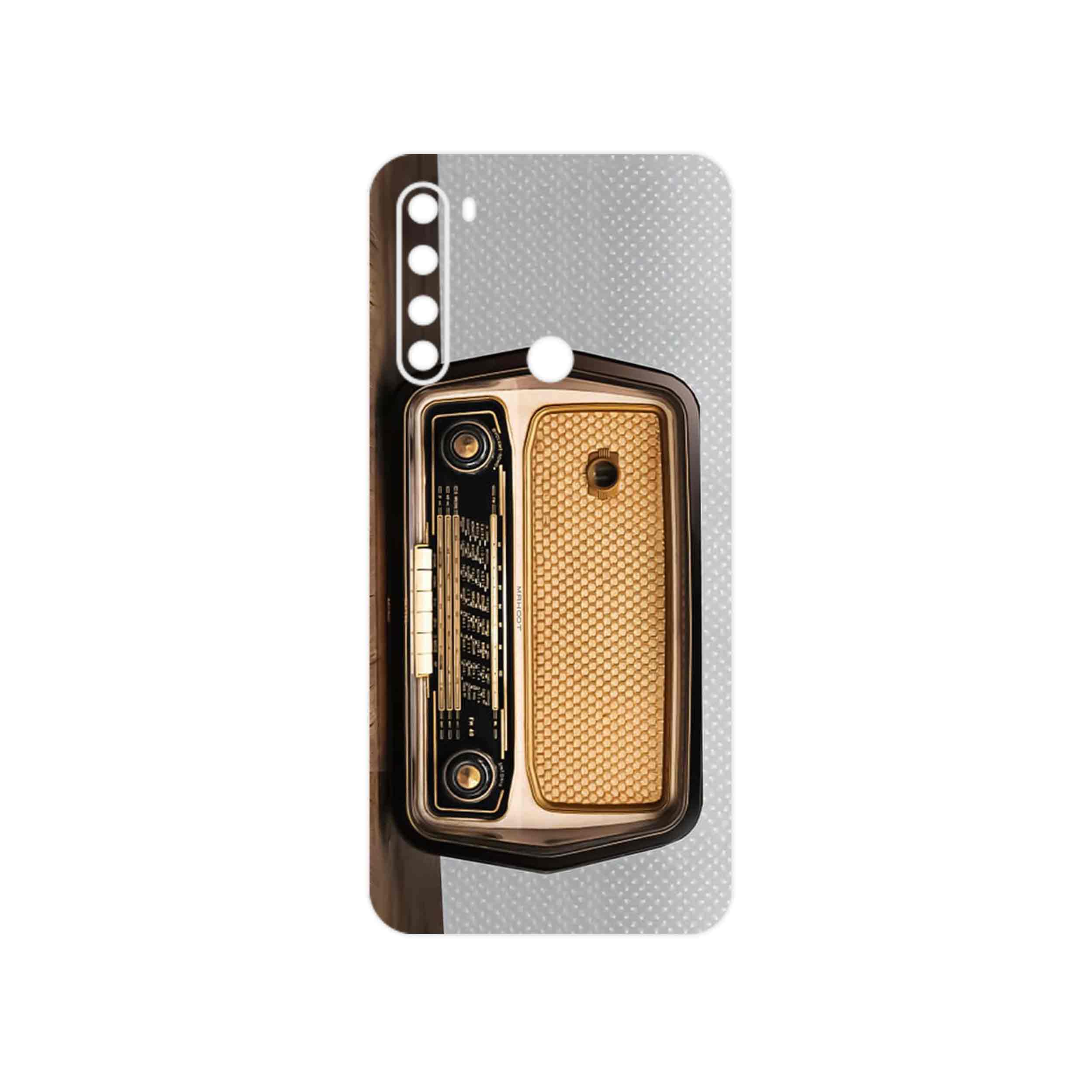 برچسب پوششی ماهوت مدل Radio Nostalgia مناسب برای گوشی موبایل شیائومی Redmi Note 8 2021