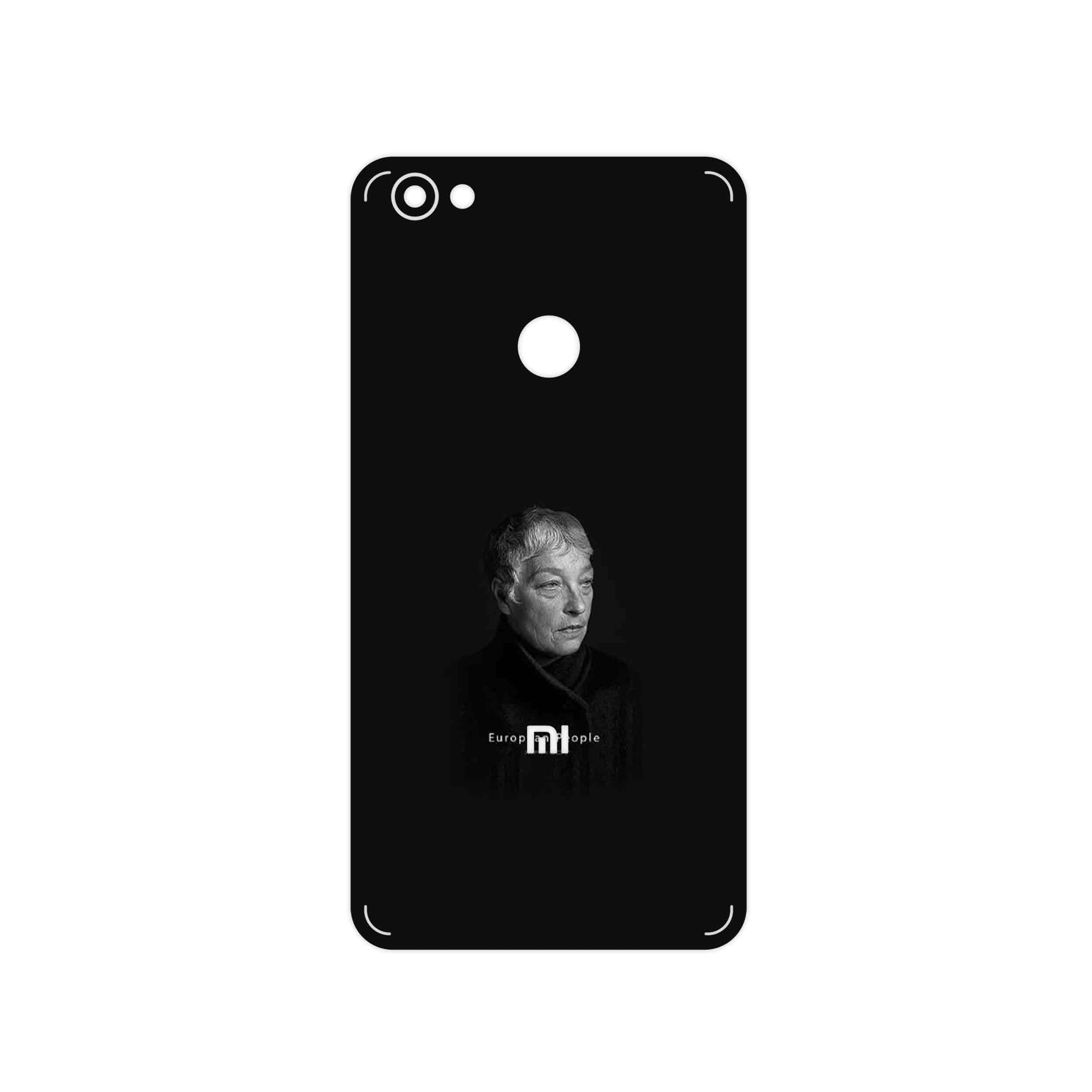 برچسب پوششی ماهوت مدل Portrait of a European Woman مناسب برای گوشی موبایل شیائومی Redmi Note 5A Prime