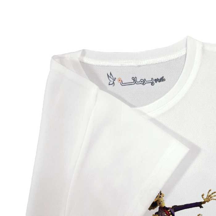 تی شرت آستین کوتاه بچگانه پرمانه طرح کوکو کد pmt.7868