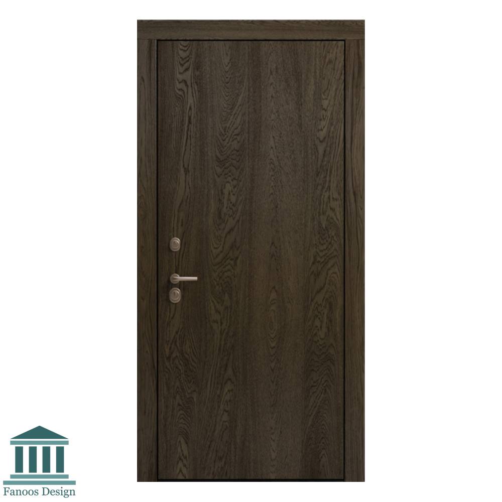 در داخلی ام دی اف روکش بلوط ساده  کد 125