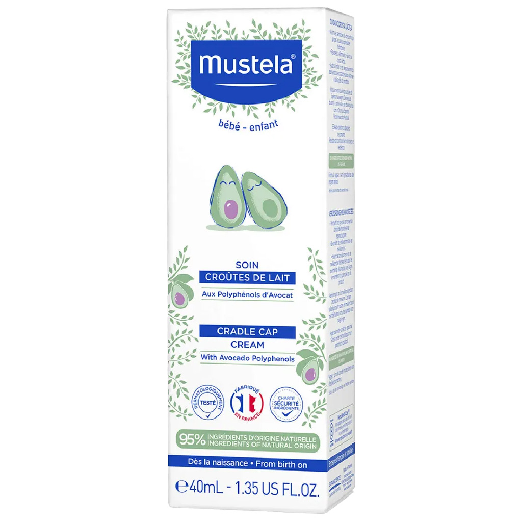 کرم برطرف کننده پوسته سر نوزاد ارگانیک ماستلا Mustela
