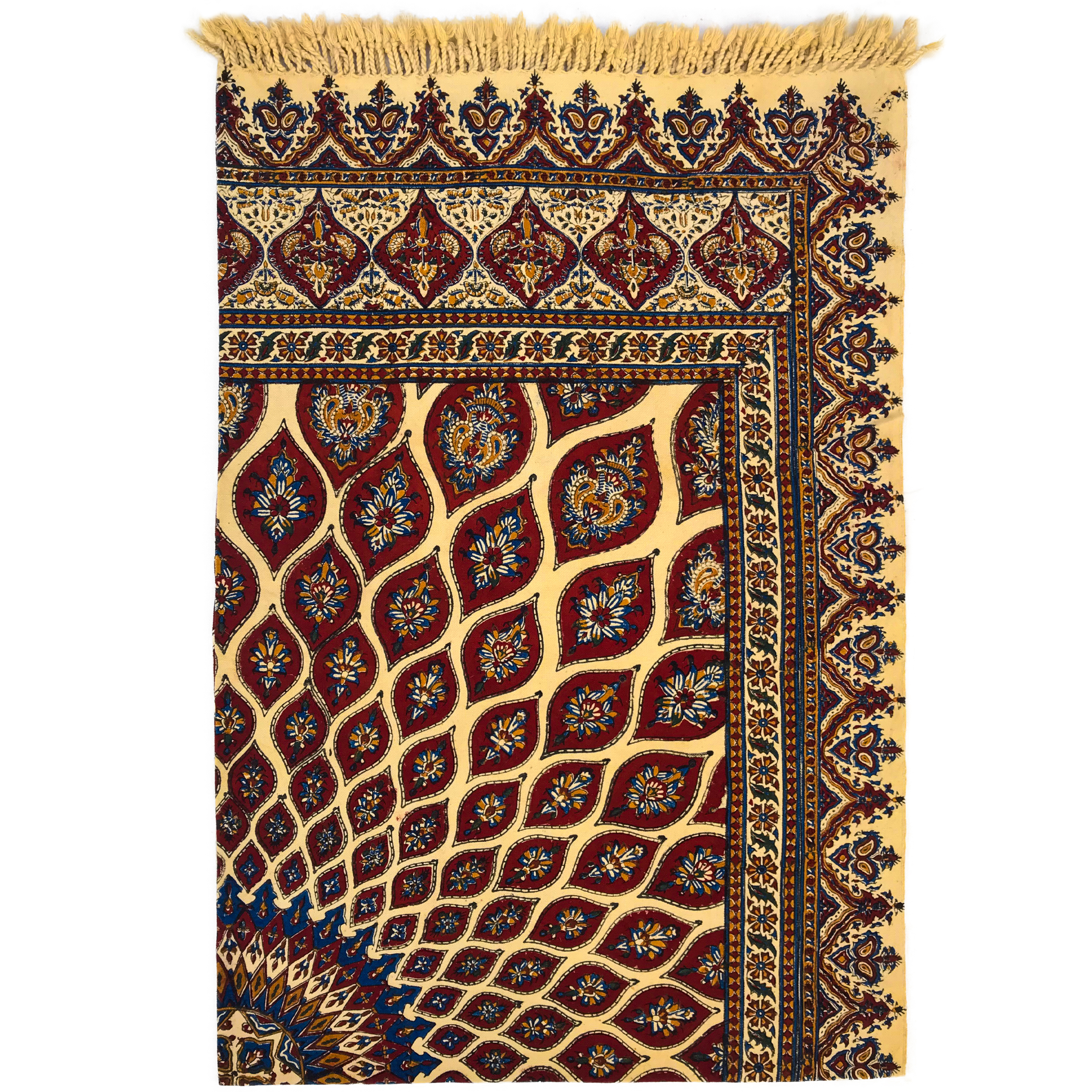 روميزي قلمكار عطريان طرح بته جقه مدل G298