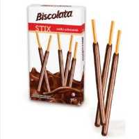 استیکس با طعم شکلات بیسکولاتا بسته عمده ده تایی