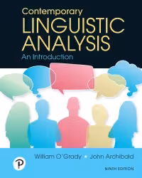 خرید و دانلود نسخه کامل کتاب Contemporary Linguistic Analysis An Introduction (9th Edition) - pdf