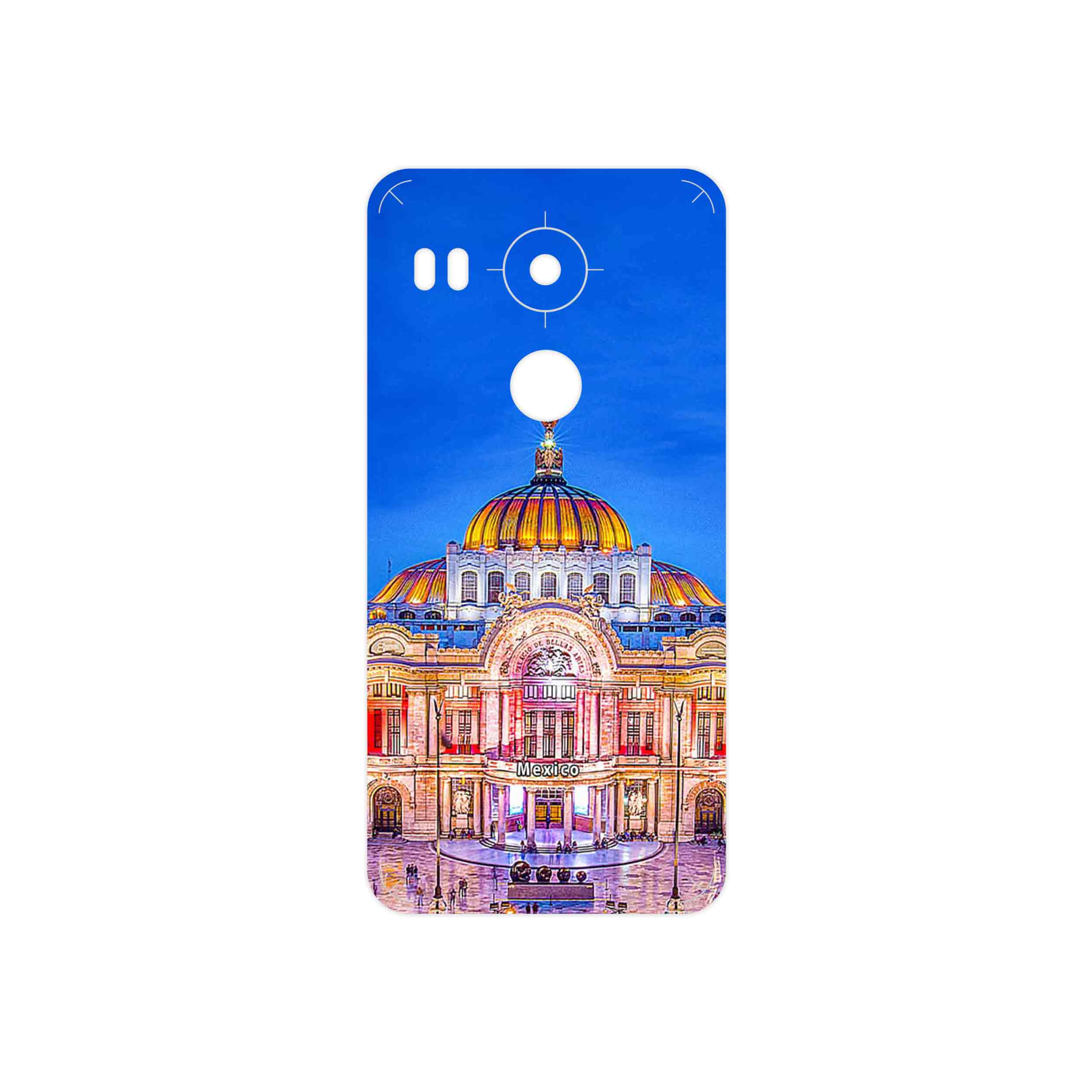 برچسب پوششی ماهوت مدل Mexico City مناسب برای گوشی موبایل گوگل Nexus 5X