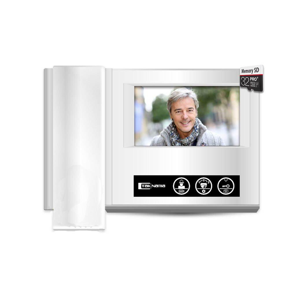 مانیتور آیفون تصویری تک نما مدل VDP-D43