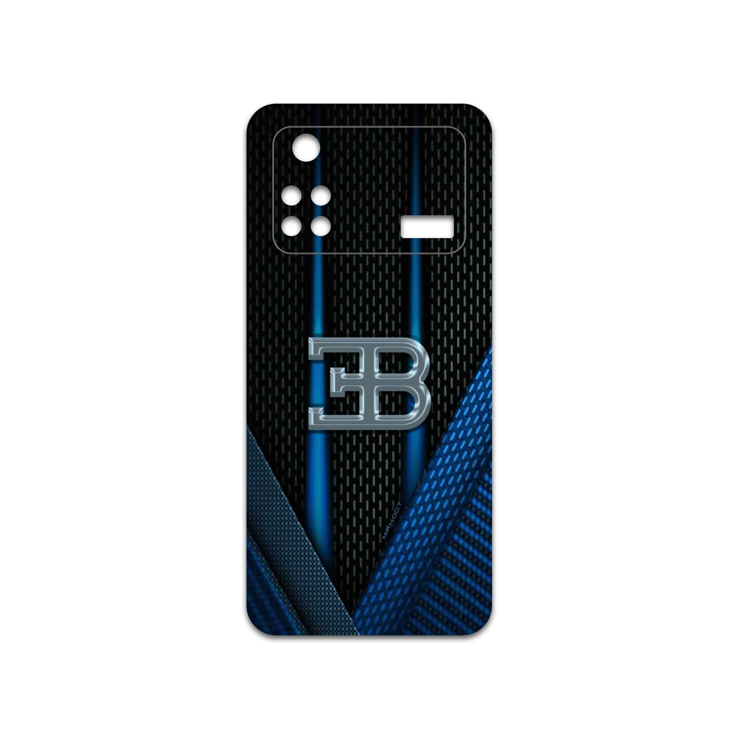 برچسب پوششی ماهوت مدل BUGATTI مناسب برای گوشی موبایل شیائومی Poco M4 Pro 4G