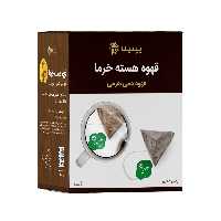 قهوه دمی هرمی قهوه هسته خرما پپتینا بسته 6 عددی