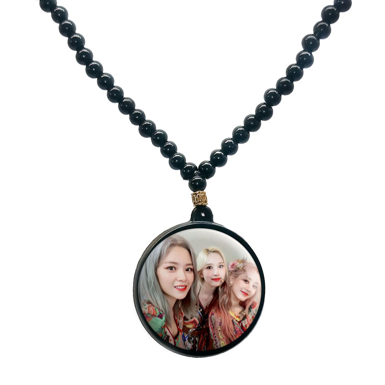 گردنبند پرمانه طرح تو ایس کد pmd.19633 مدل دو طرفه