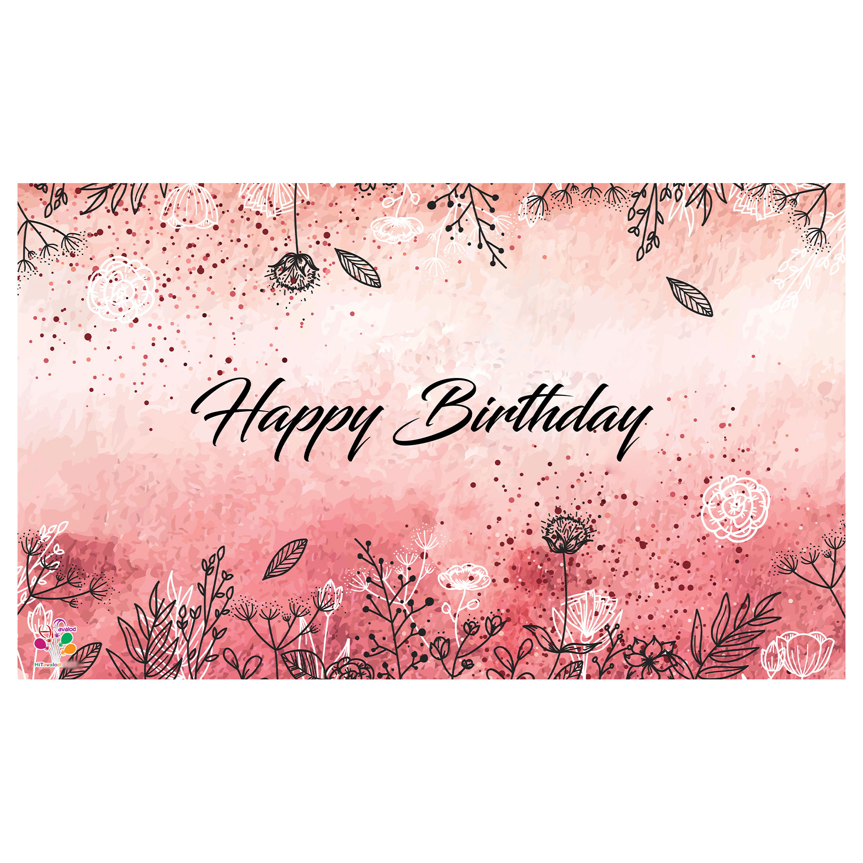 بنر تولد طرح هپی کد 185