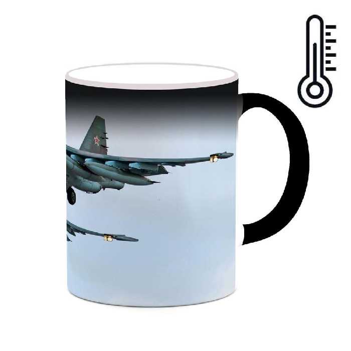 ماگ حرارتی کاکتی طرح هواپیمای جنگنده مدل mgh20349