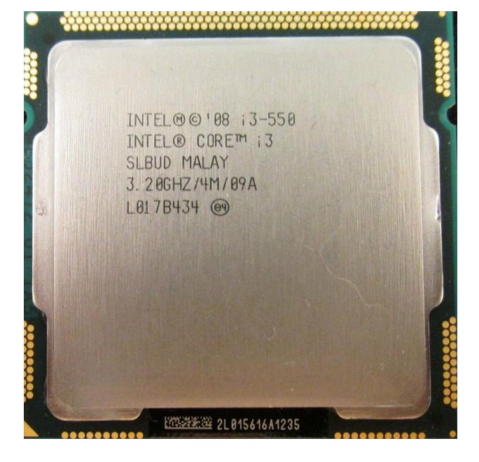 سی پی یو اینتل مدل Core i3-550 با فرکانس 3.20 گیگاهرتز