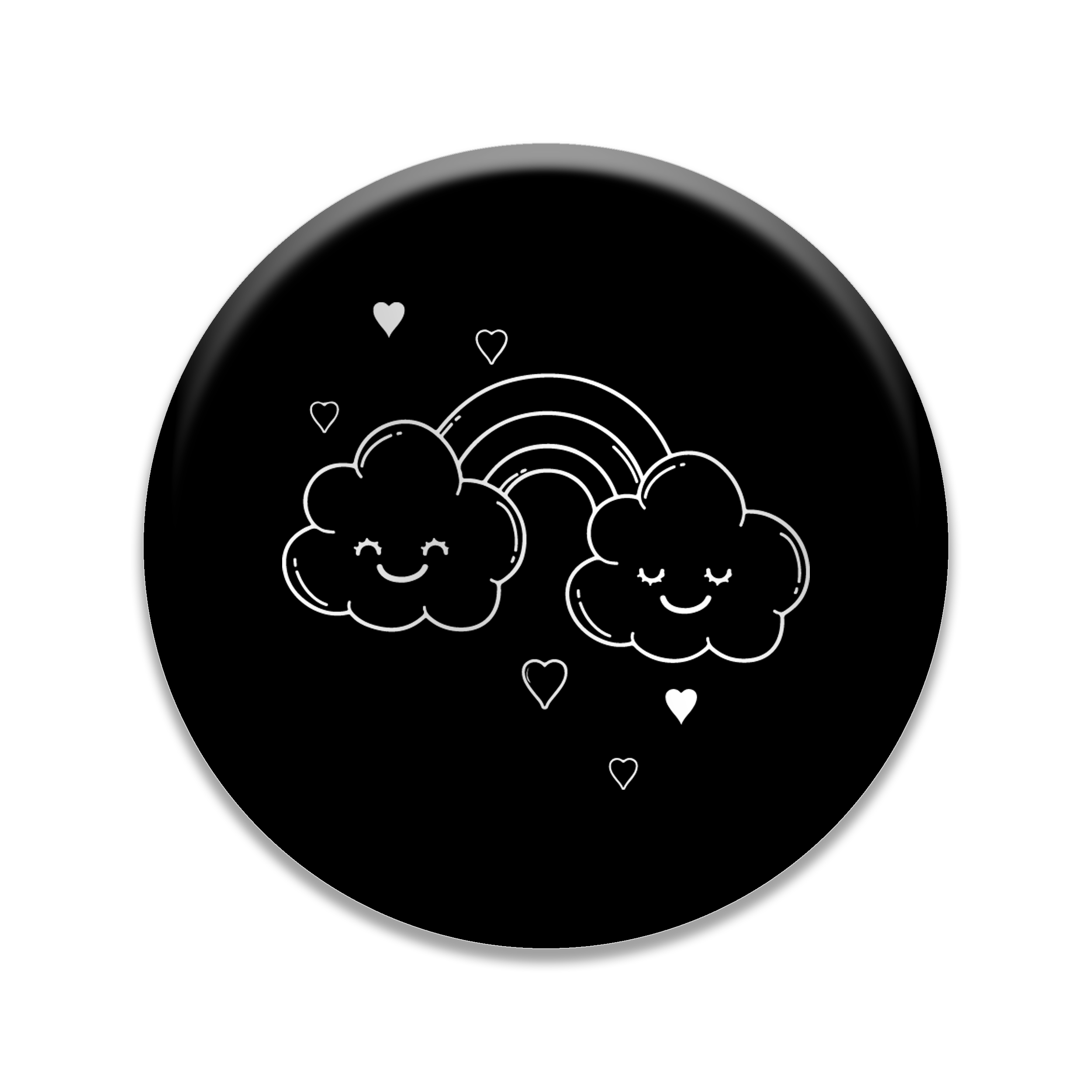برچسب موبایل مدل Rainbow Cloud مناسب برای پایه نگهدارنده مغناطیسی
