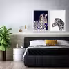 تابلو مدل دکوراتیو Zebra کدN172 مجموعه 2 عددی