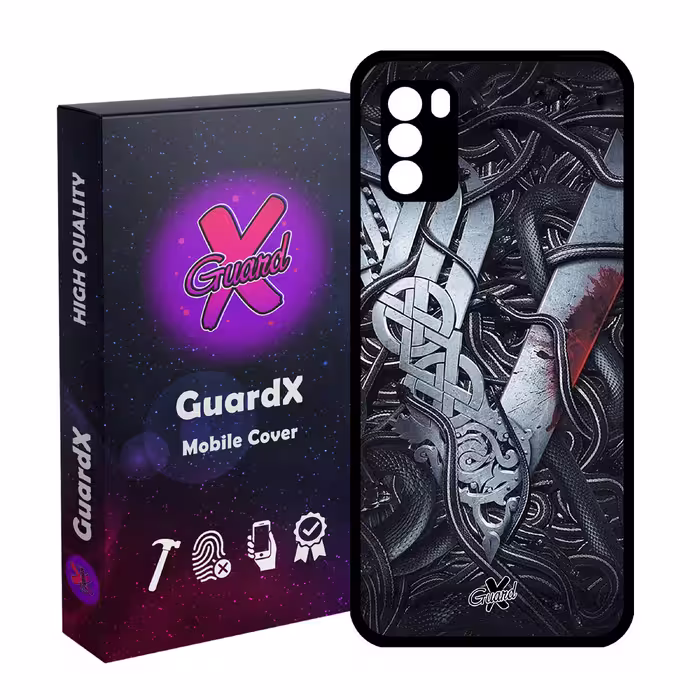 کاور گارد ایکس طرح Vikings مدل Glass10221 مناسب برای گوشی موبایل شیائومی Poco M3