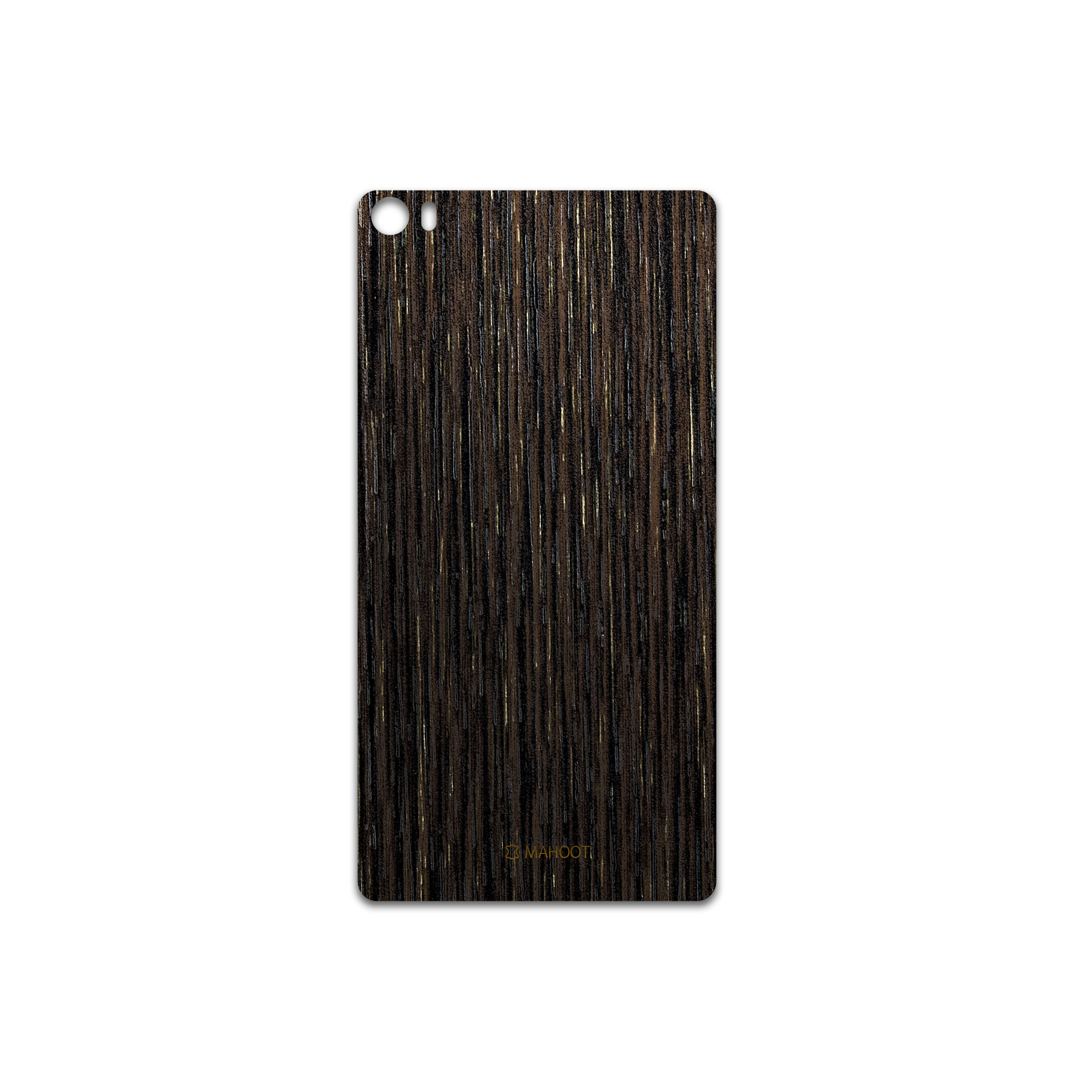 برچسب پوششی ماهوت مدل Dark-Gold-Stripes-Wood مناسب برای گوشی موبایل هوآوی P8 Max