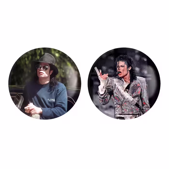پیکسل خندالو مدل مایکل جکسون Michael Jackson کد 1923019238 مجموعه 2 عددی
