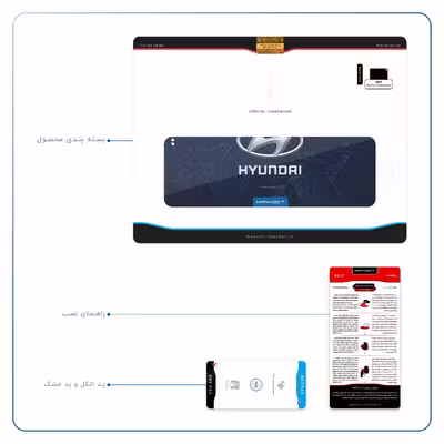 برچسب پوششی ماهوت مدل Hyundai-Logo مناسب برای تبلت اپل iPad Pro 11 (GEN 2) 2020 A2228