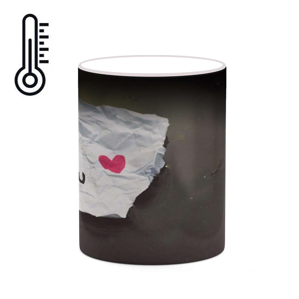 ماگ حرارتی کاکتی طرح Love مدل mgh20644