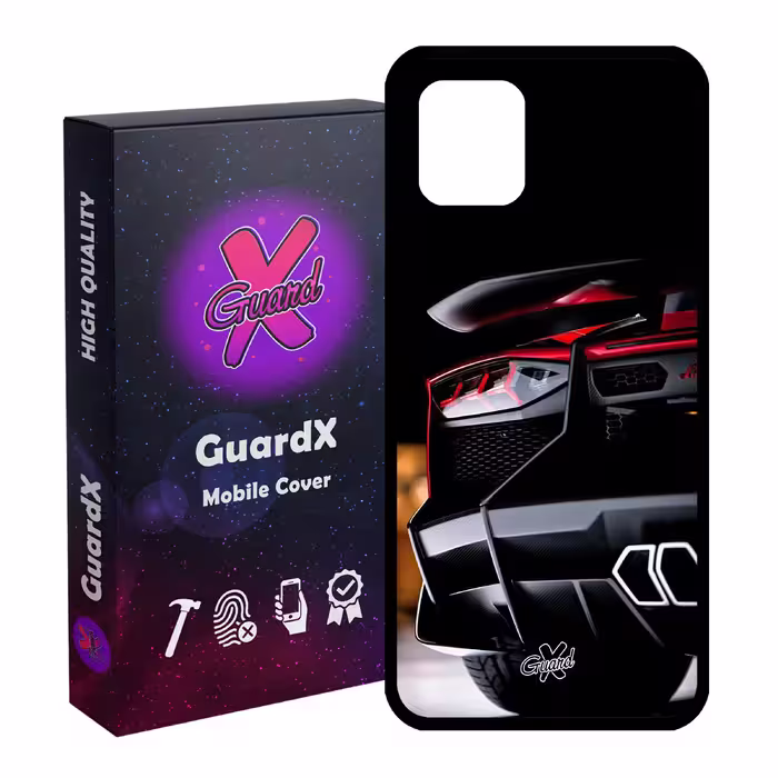 کاور گارد ایکس طرح Lamborghini مدل Glass10336 مناسب برای گوشی موبایل سامسونگ Galaxy Note 10 Lite