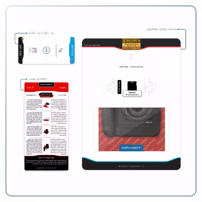 برچسب پوششی ماهوت مدل Canon-Logo مناسب برای تبلت لنوو A7-50 A3500 2014