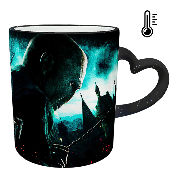 ماگ حرارتی مدل دسته قلبی اکلیلی طرح هری پاتر کد 29