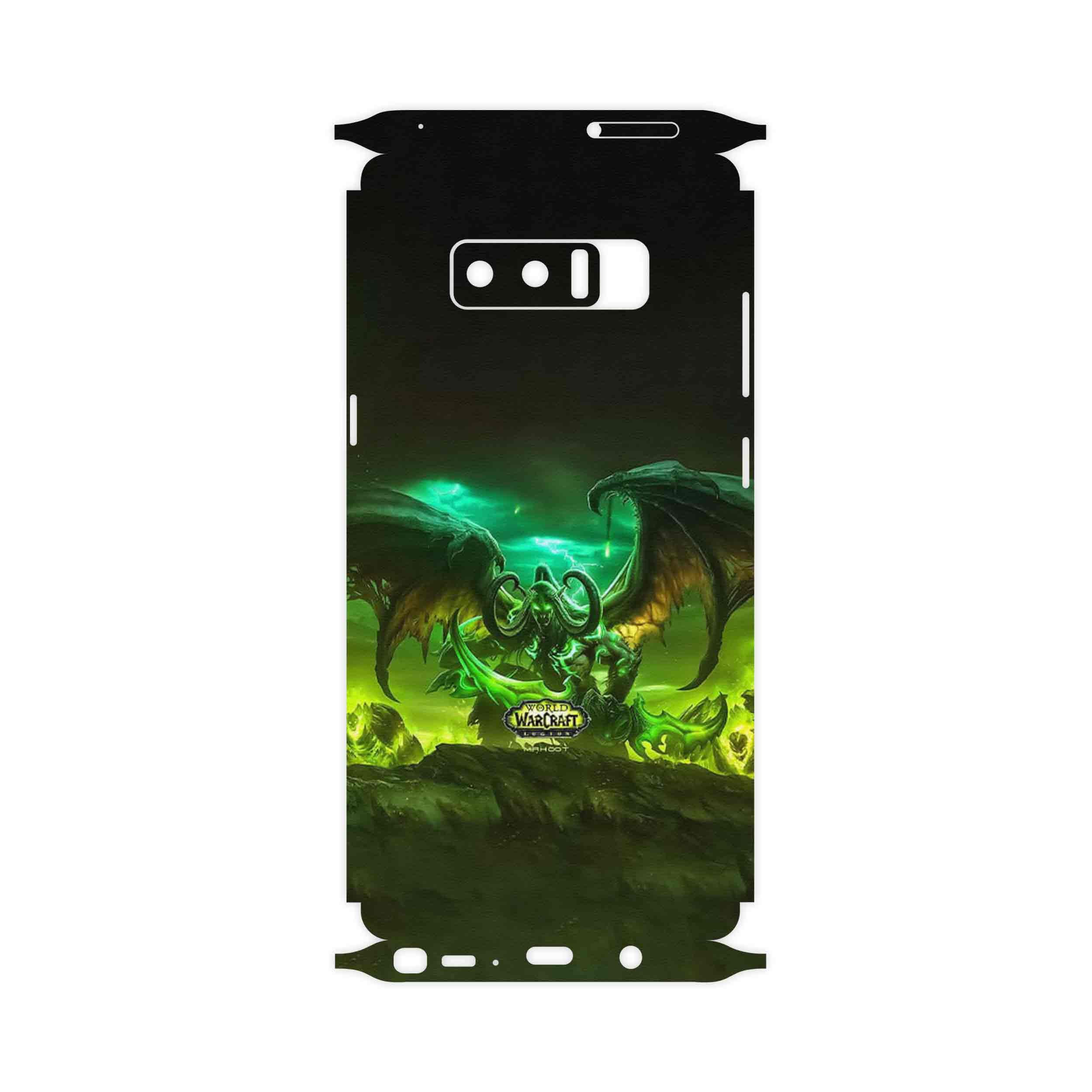 برچسب پوششی ماهوت مدل Warcraft Game Series-FullSkin مناسب برای گوشی موبایل سامسونگ Galaxy Note 8