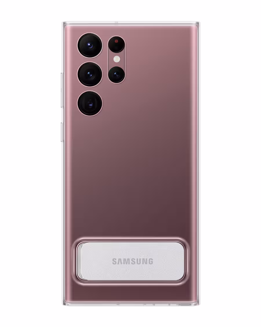 قیمت و خرید قاب محافظ Clear Standing Cover مخصوص S22 Ultra