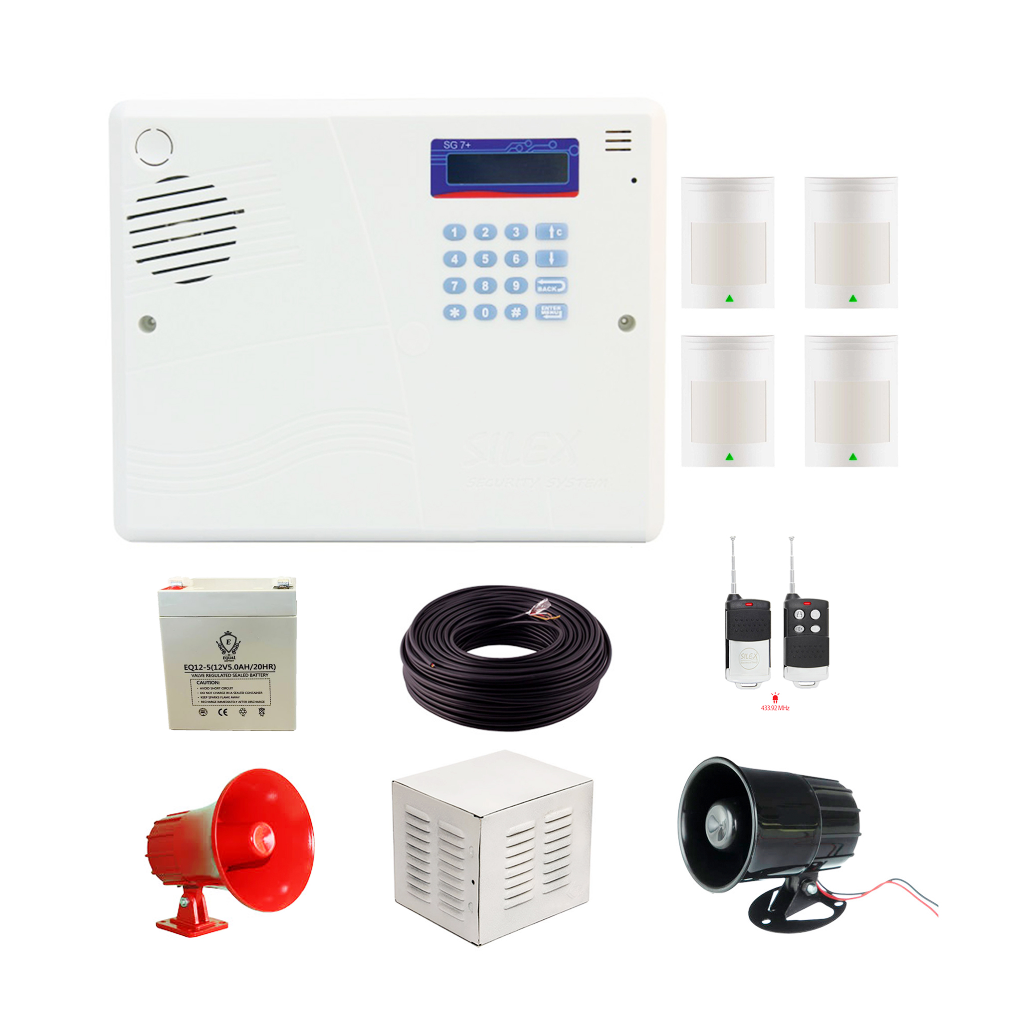 دزدگیر اماکن سایلکس مدل SG7  -DEZH