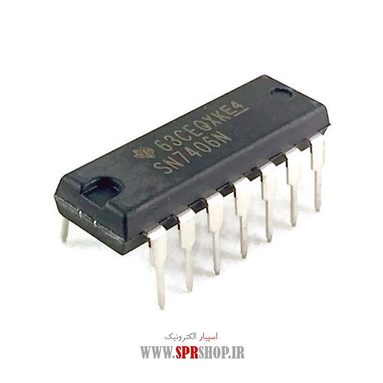 آی سی 7406 DIP-14