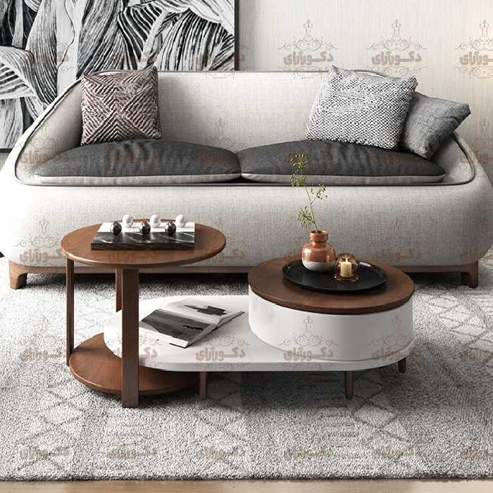 ميز جلومبلی دکورآرای مدل DAJM09