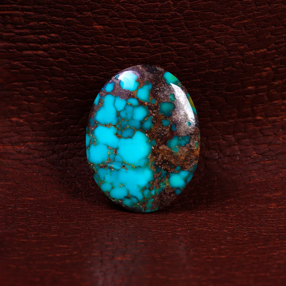 نگین فیروزه شجری کد 15241 - جواهری مشاهیر