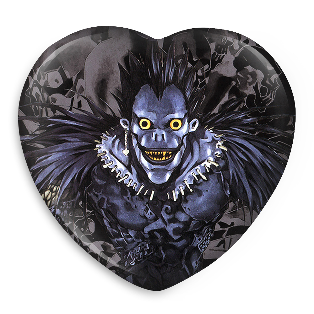 پیکسل خندالو طرح ریوک انیمه دفترچه مرگ مدل قلبی کد 11286