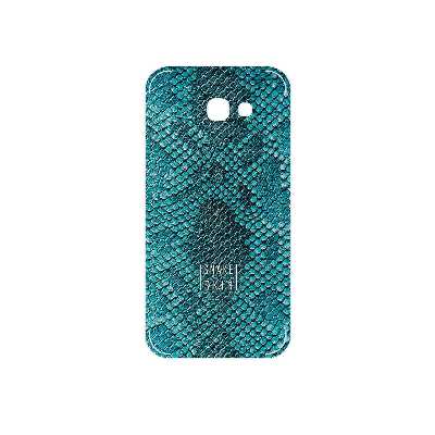 برچسب پوششی ماهوت مدل Blue Snake Skin مناسب برای گوشی موبایل سامسونگ Galaxy A5 2017