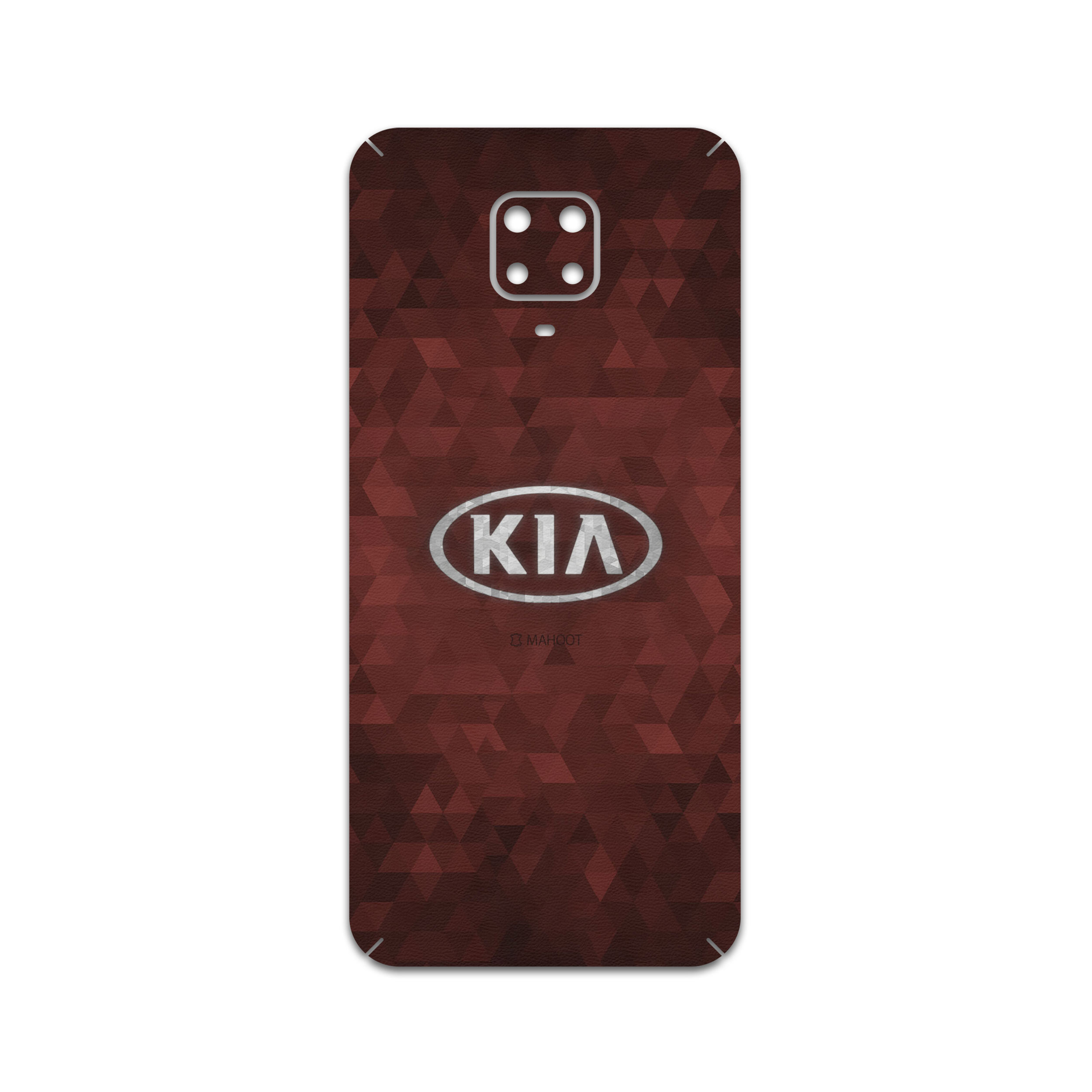 برچسب پوششی ماهوت مدل KIA مناسب برای گوشی موبایل شیائومی Redmi Note 9 Pro