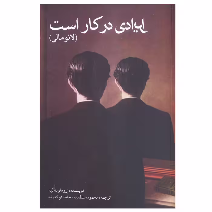 کتاب ایرادی در کار است لانومالی اثر اروه لوته لیه از انتشارات شما