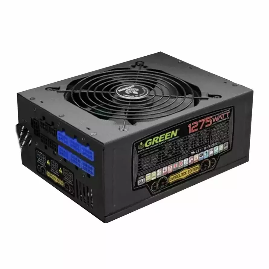 پاور 1275 وات گرین GP1275B OC Platinum Semi Modular