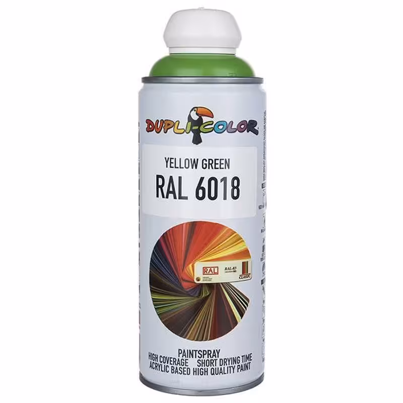 اسپری رنگ سبز Dupli-Color RAL 6018 400ml