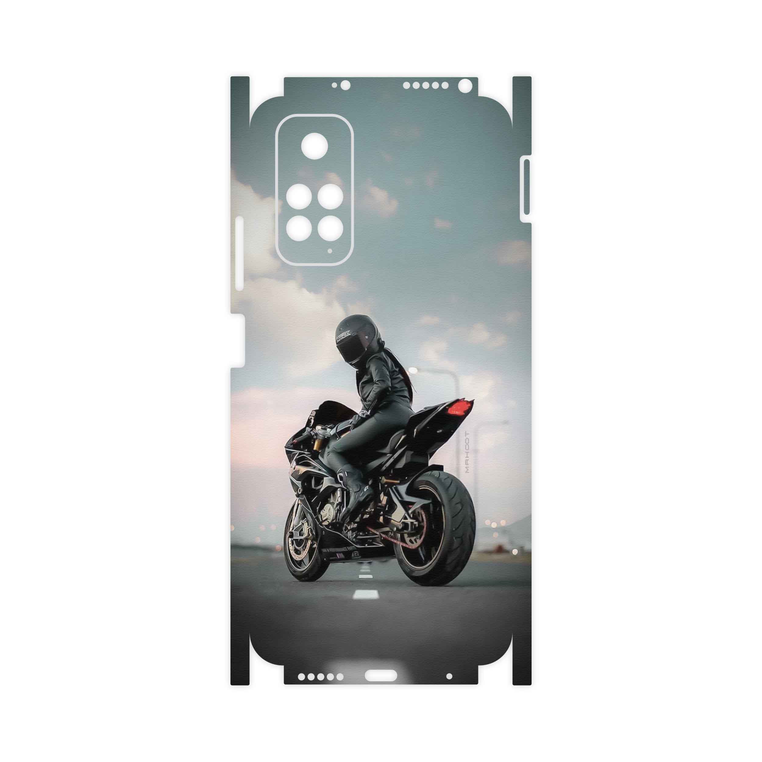 برچسب پوششی ماهوت مدل Motorcycling-FullSkin مناسب برای گوشی موبایل شیائومی Redmi Note 11