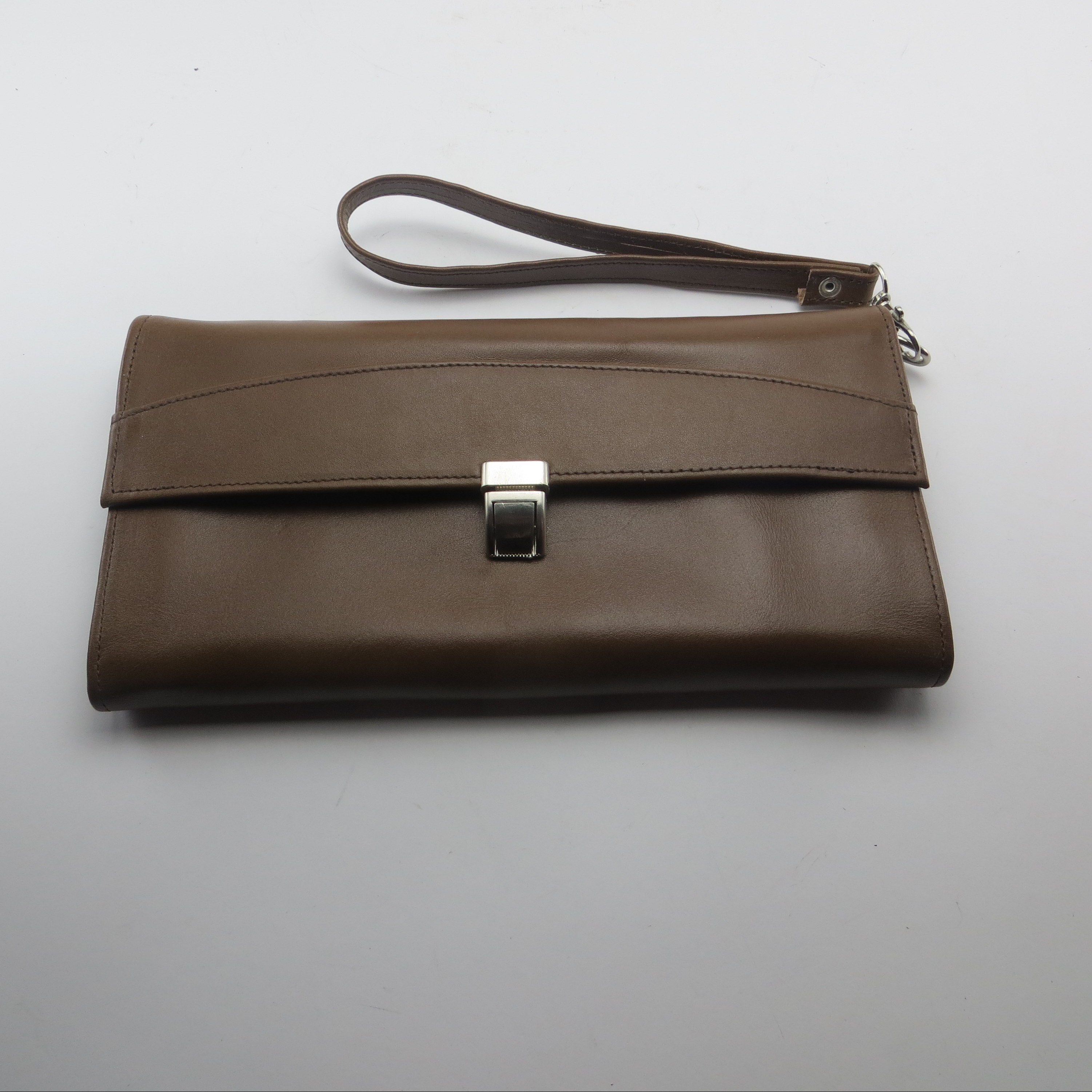 کیف چرم  مردانه و پسرانه یلدا همدان طبیعی دست دوز مدل کراس 