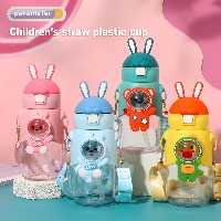 قمقمه نشکن خرگوشی عروسک دار بنددار